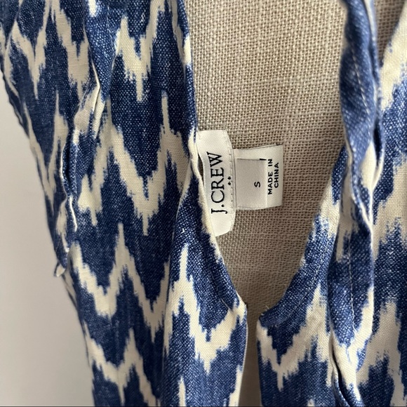 J. Crew Abstract Chevron Dress - Picture 7 of 7